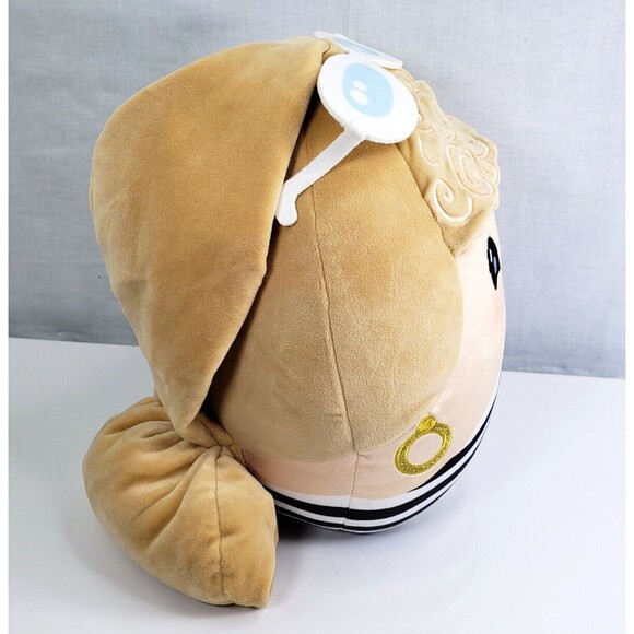 Barbie Cuutopia Felt Sunglasses Chevron Swimsuit 10 in. Squish Plush Toy Mattel - Picture 9 of 16